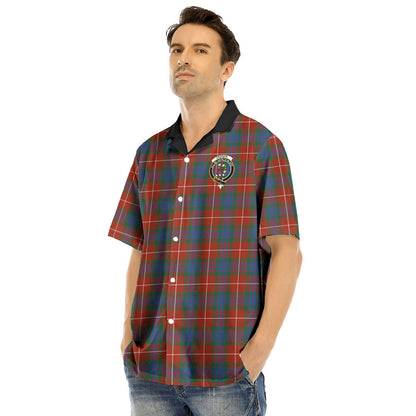 Fraser Ancient Tartan Crest Hawaii Shirt