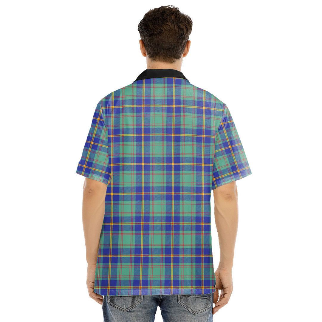 US Marine Tartan Plaid Hawaii Shirt