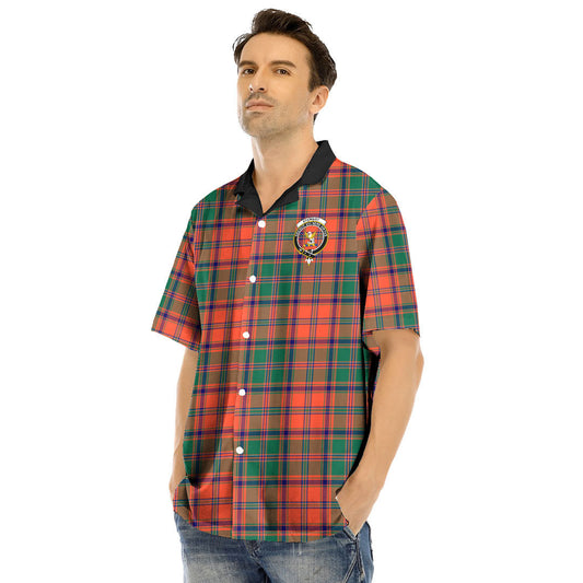 Stewart of Appin Ancient Tartan Crest Hawaii Shirt