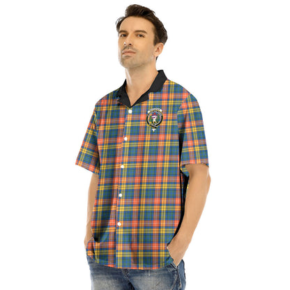 Buchanan Ancient Tartan Crest Hawaii Shirt