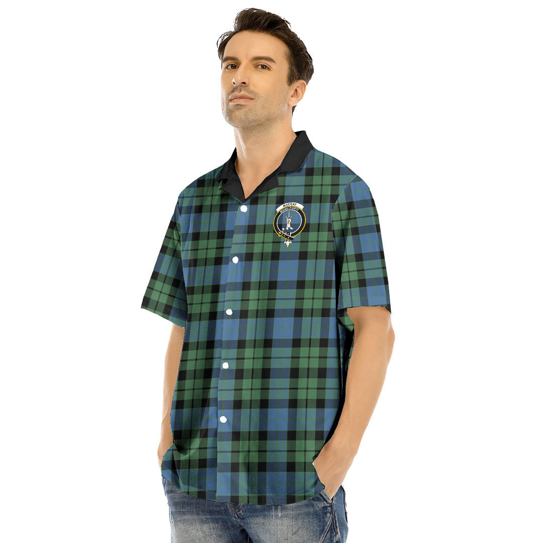 MacKay Ancient Tartan Crest Hawaii Shirt