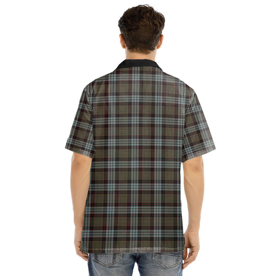 Stewart Old Weathered Tartan Plaid Hawaii Shirt