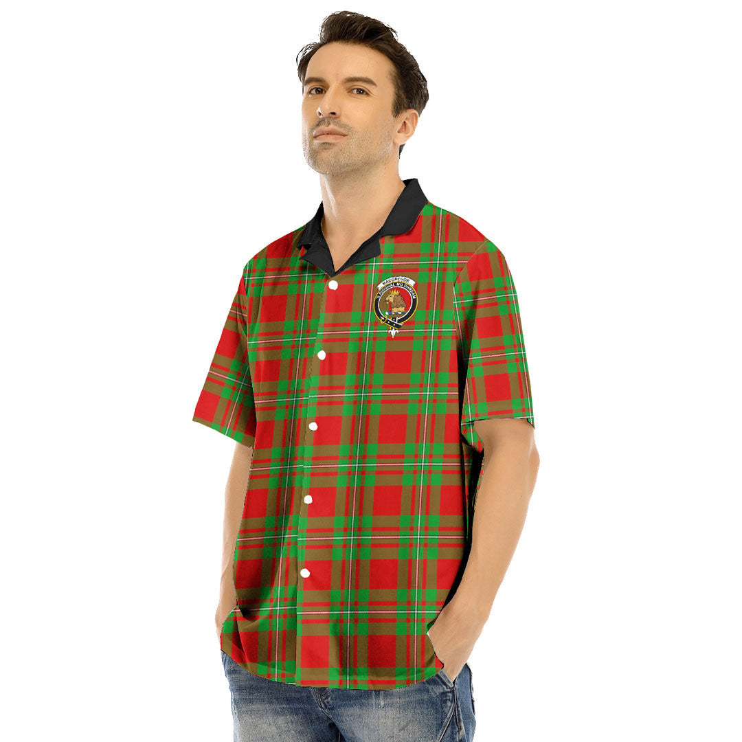 MacGregor Modern Tartan Crest Hawaii Shirt