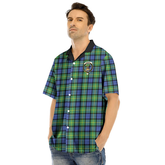 Gordon Old Ancient Tartan Crest Hawaii Shirt