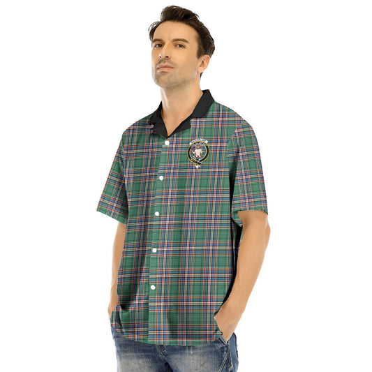 MacFarlane Hunting Ancient Tartan Crest Hawaii Shirt