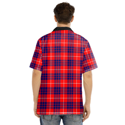 Hamilton Modern Tartan Plaid Hawaii Shirt