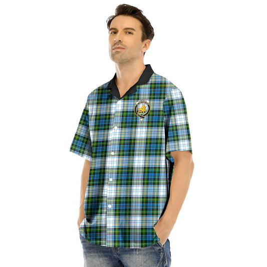 Campbell Dress Tartan Crest Hawaii Shirt