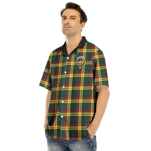 MacMillan Old Modern Tartan Crest Hawaii Shirt