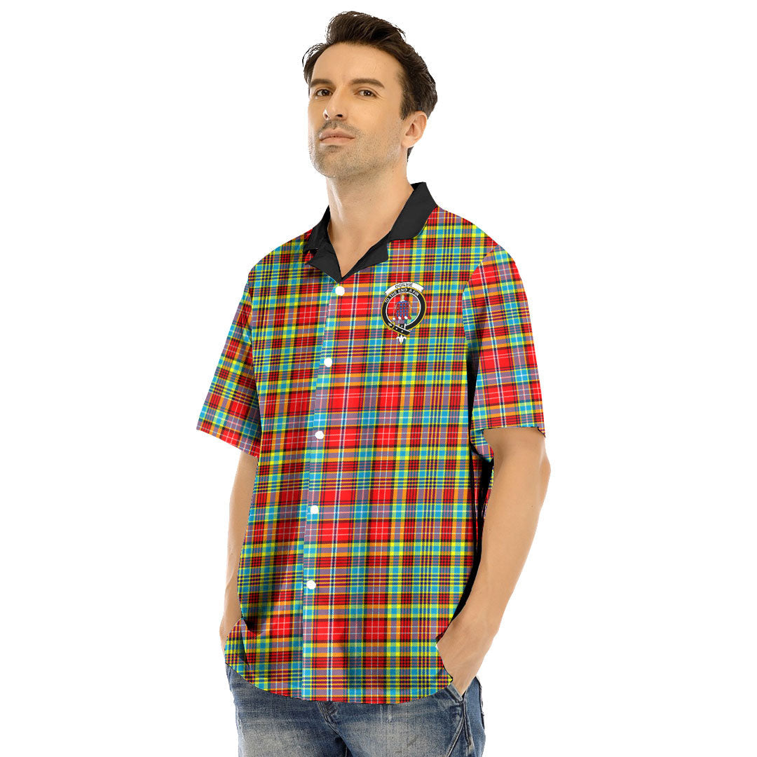 Ogilvie Tartan Crest Hawaii Shirt