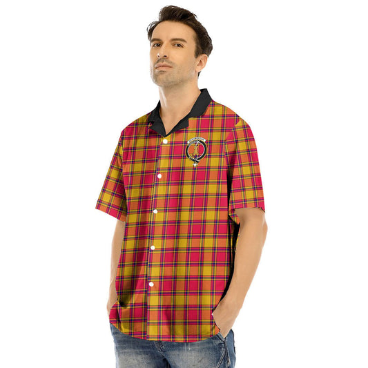 Scrymgeour Tartan Crest Hawaii Shirt