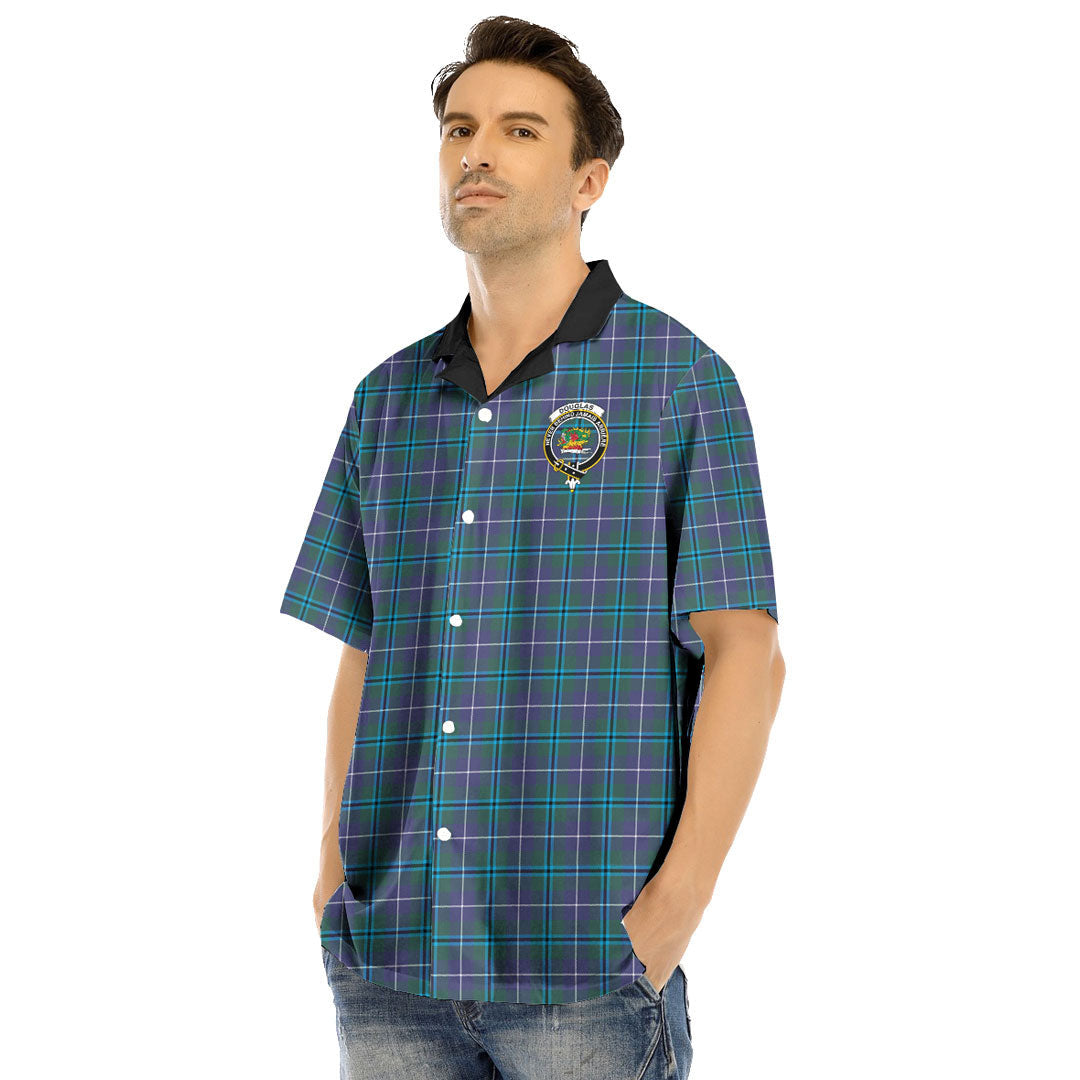 Douglas Modern Tartan Crest Hawaii Shirt