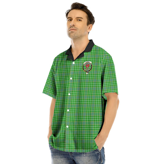 Currie Tartan Crest Hawaii Shirt