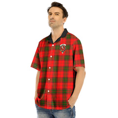 Adair Tartan Crest Hawaii Shirt