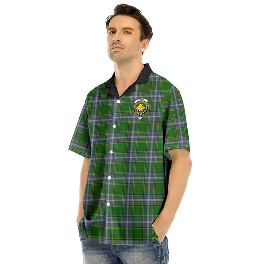 Pringle Tartan Crest Hawaii Shirt