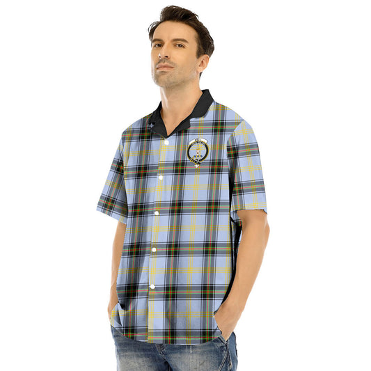 Bell of the Borders Tartan Crest Hawaii Shirt