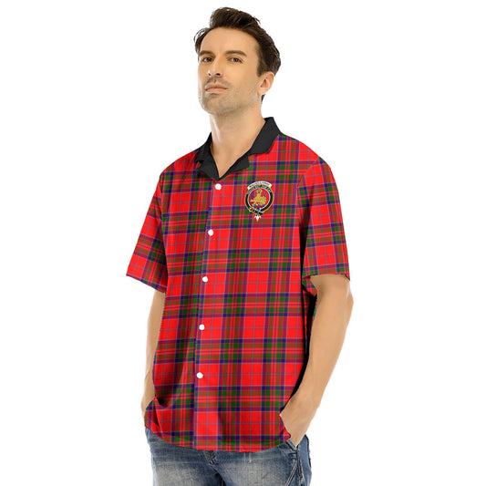 MacGillivray Modern Tartan Crest Hawaii Shirt