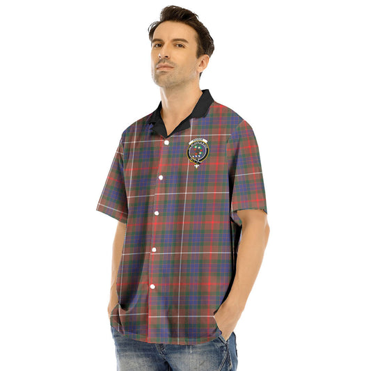 Fraser Hunting Modern Tartan Crest Hawaii Shirt