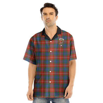 Fraser Ancient Tartan Crest Hawaii Shirt