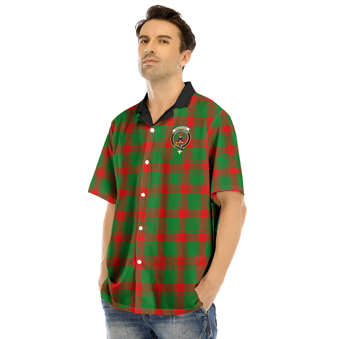 Middleton Modern Tartan Crest Hawaii Shirt