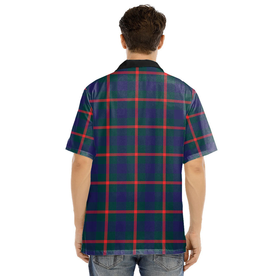 Agnew Modern Tartan Crest Hawaii Shirt