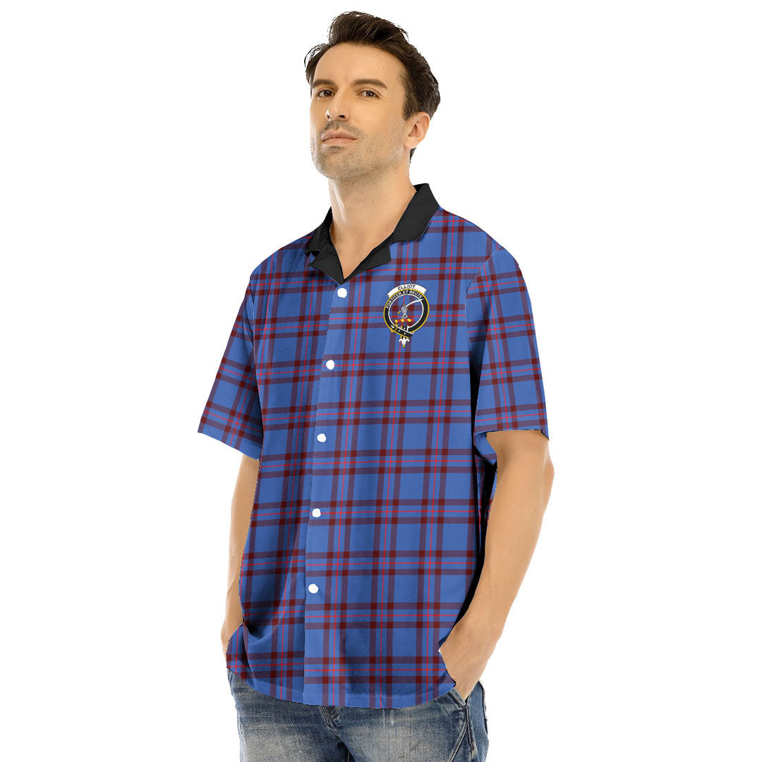 Elliot Modern Tartan Crest Hawaii Shirt