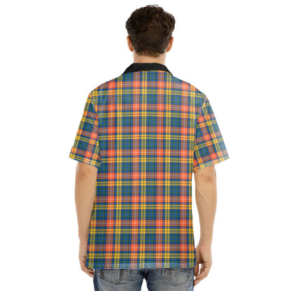 Buchanan Ancient Tartan Crest Hawaii Shirt