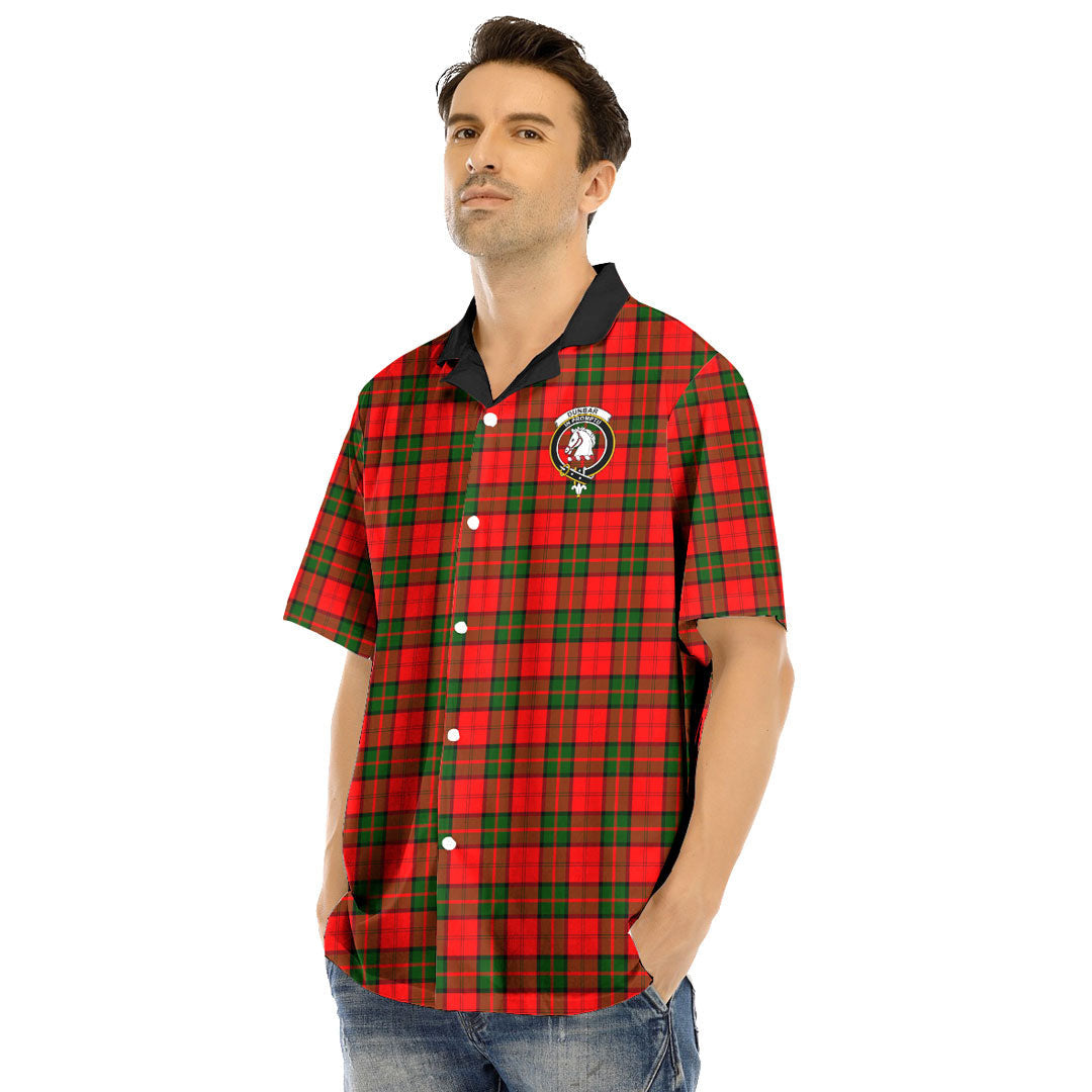 Dunbar Modern Tartan Crest Hawaii Shirt