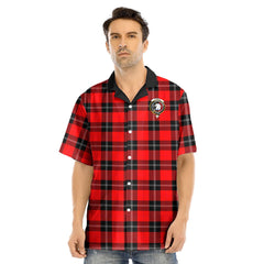 Ramsay Modern Tartan Crest Hawaii Shirt