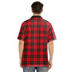 Wallace Weathered Tartan Crest Hawaii Shirt