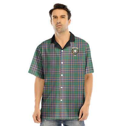 MacFarlane Hunting Ancient Tartan Crest Hawaii Shirt