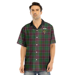 Crosbie Tartan Crest Hawaii Shirt