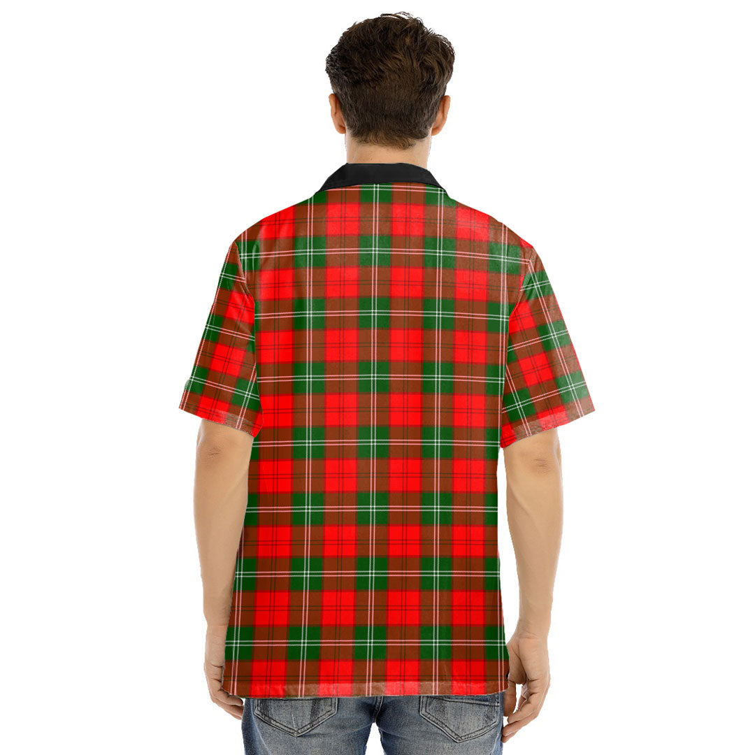 Lennox Modern Tartan Crest Hawaii Shirt