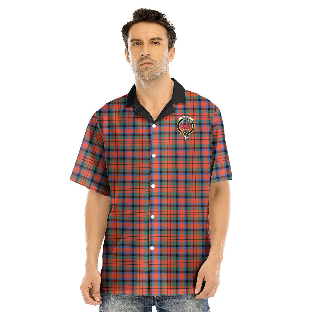 MacDuff Ancient Tartan Crest Hawaii Shirt