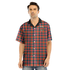 MacDuff Ancient Tartan Crest Hawaii Shirt