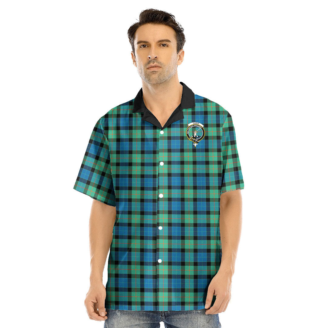 Gunn Ancient Tartan Crest Hawaii Shirt