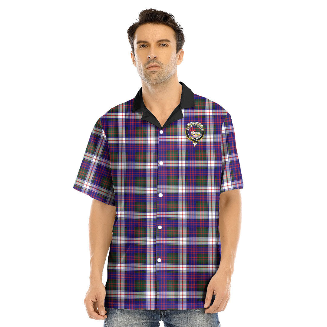 MacDonald Dress Modern Tartan Crest Hawaii Shirt