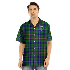 Carmichael Modern Tartan Crest Hawaii Shirt