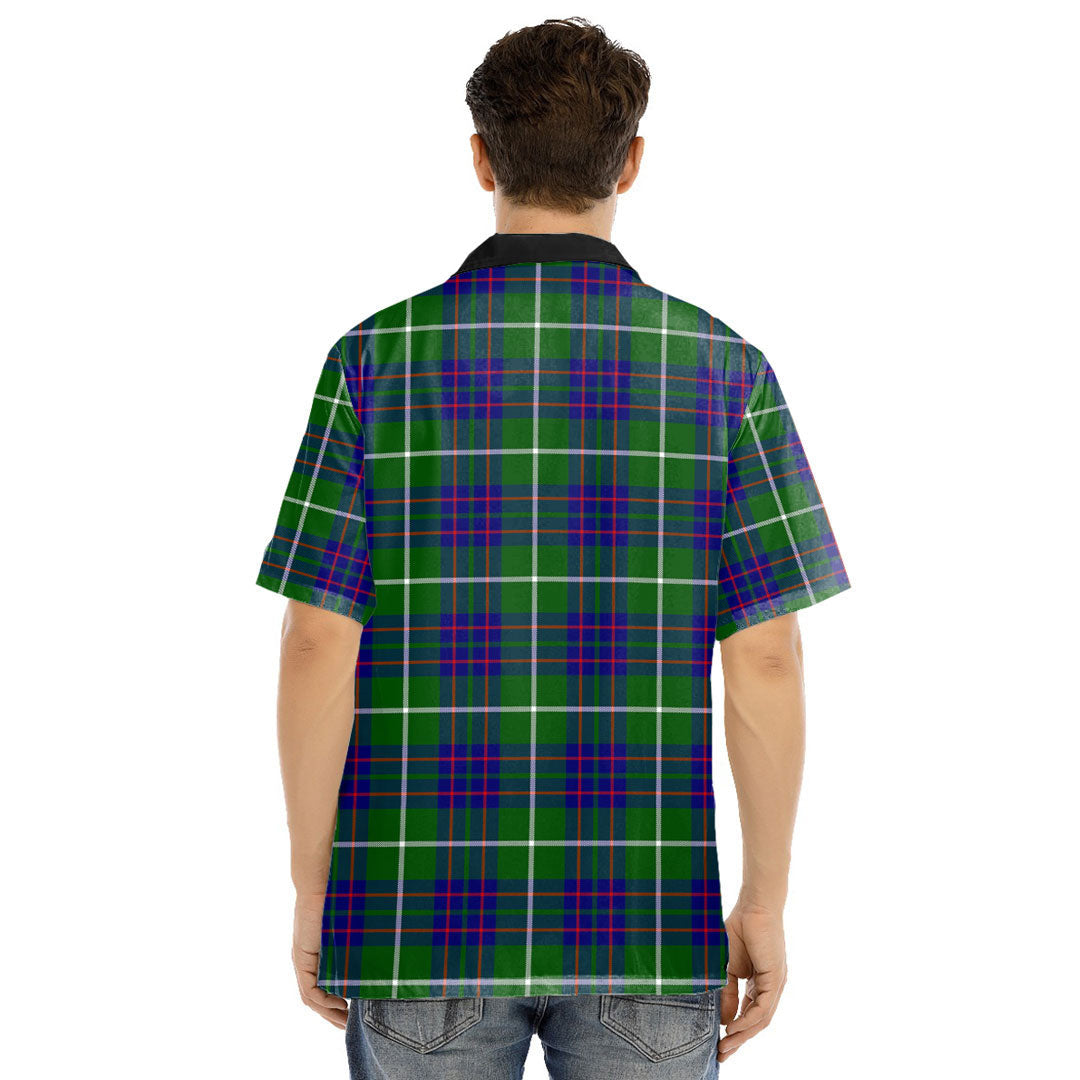 MacIntyre Hunting Modern Tartan Crest Hawaii Shirt