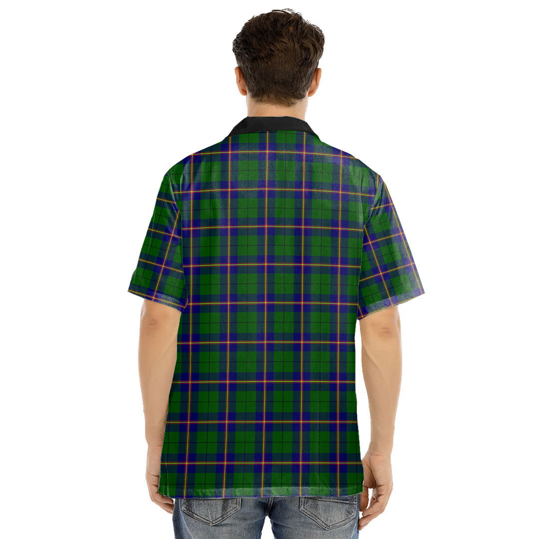 Carmichael Modern Tartan Crest Hawaii Shirt