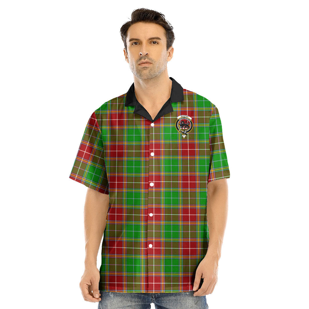 Baxter Modern Tartan Crest Hawaii Shirt