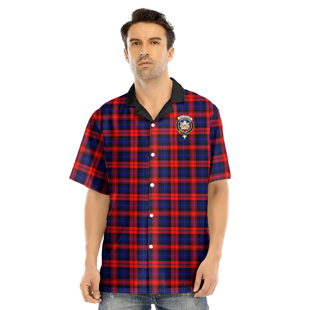 MacLachlan Modern Tartan Crest Hawaii Shirt