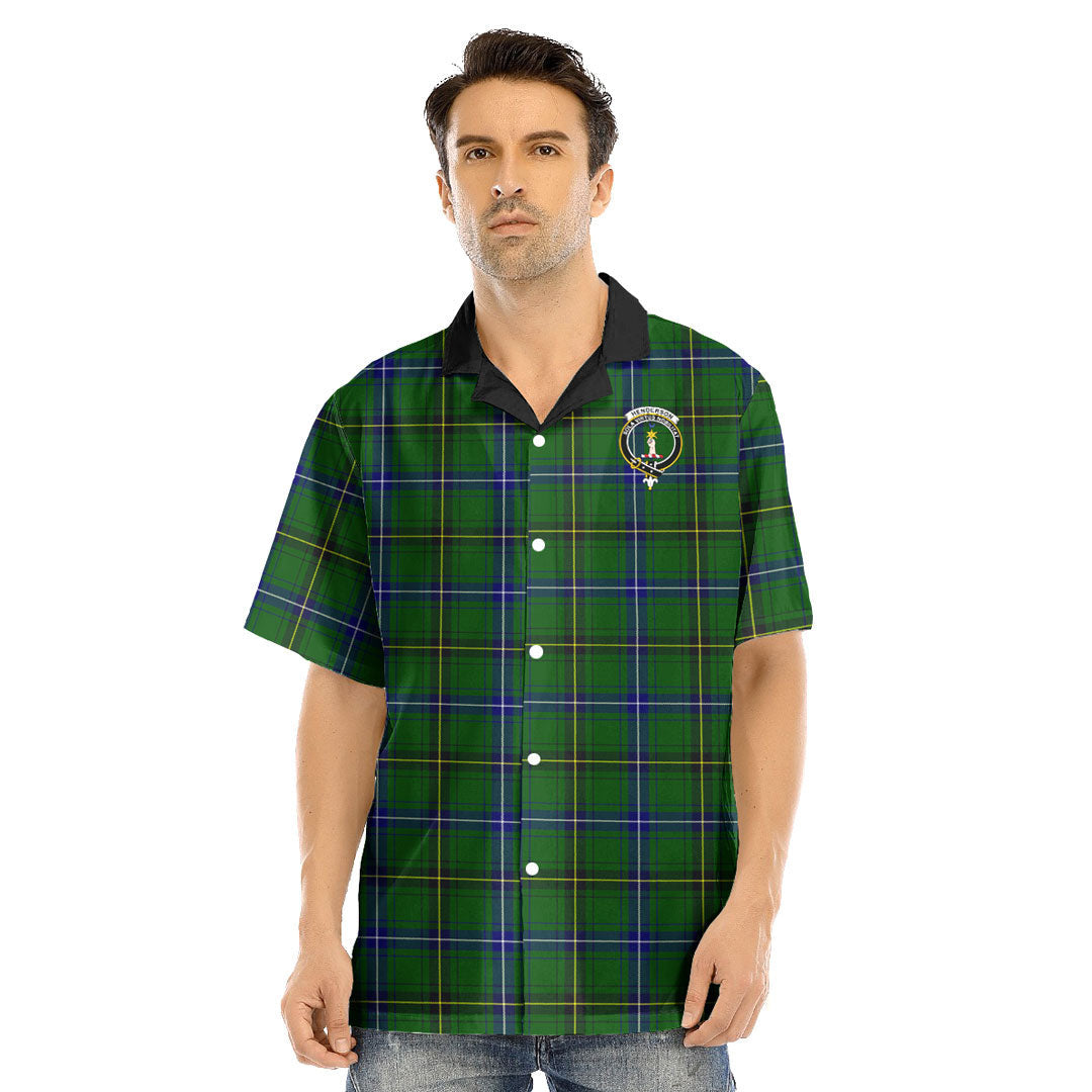 Henderson Modern Tartan Crest Hawaii Shirt
