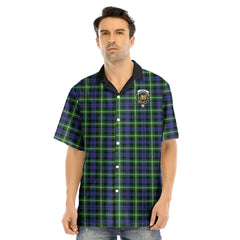 Baillie Modern Tartan Crest Hawaii Shirt