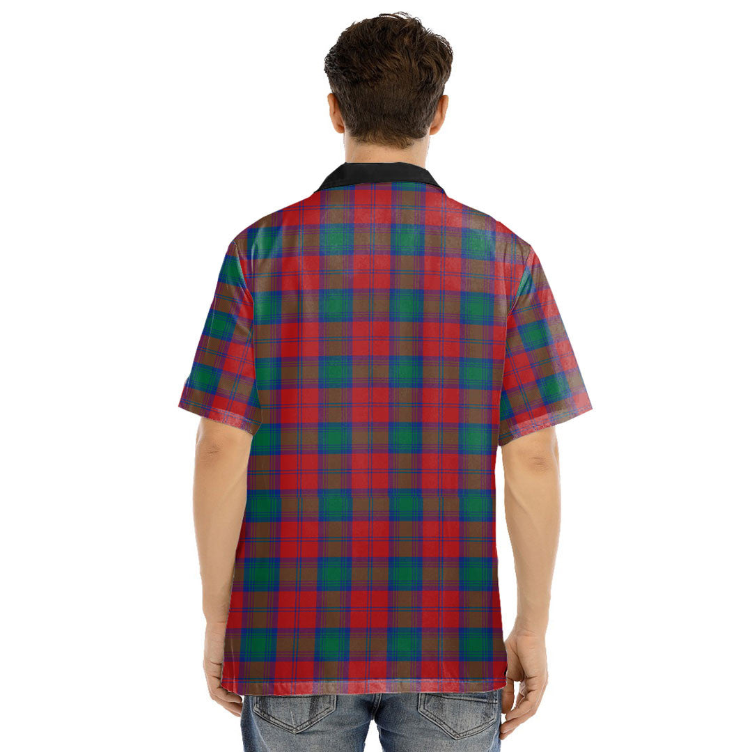 Lindsay Modern Tartan Crest Hawaii Shirt