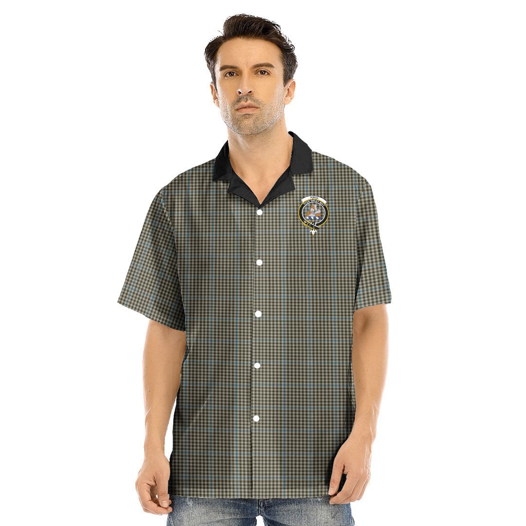 Haig Check Tartan Crest Hawaii Shirt