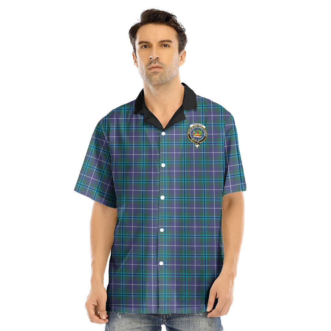 Douglas Modern Tartan Crest Hawaii Shirt