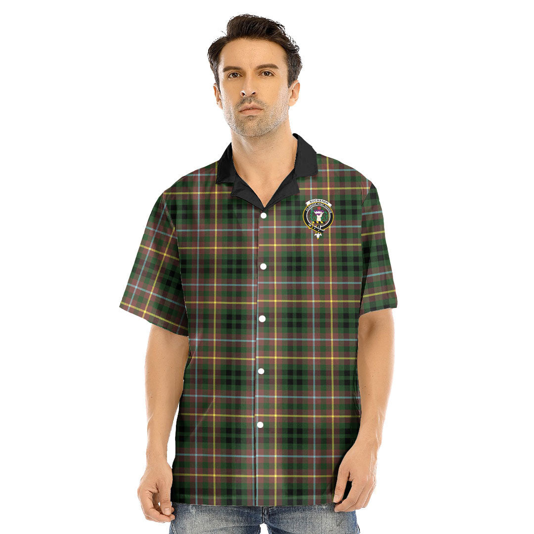 Buchanan Hunting Tartan Crest Hawaii Shirt