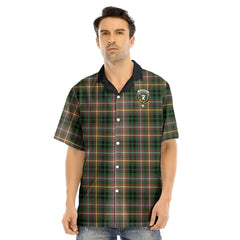 Buchanan Hunting Tartan Crest Hawaii Shirt