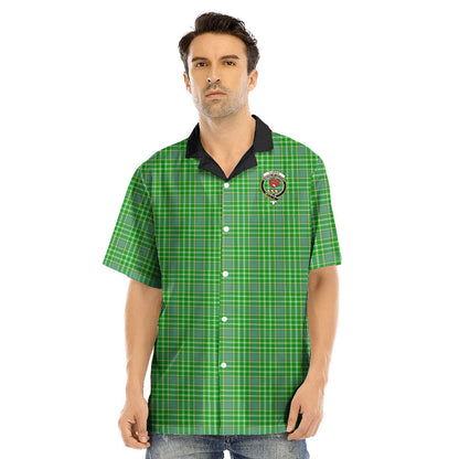 Currie Tartan Crest Hawaii Shirt