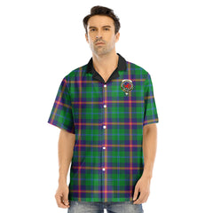 Young Modern Tartan Crest Hawaii Shirt